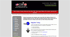 Desktop Screenshot of cbiusa.com